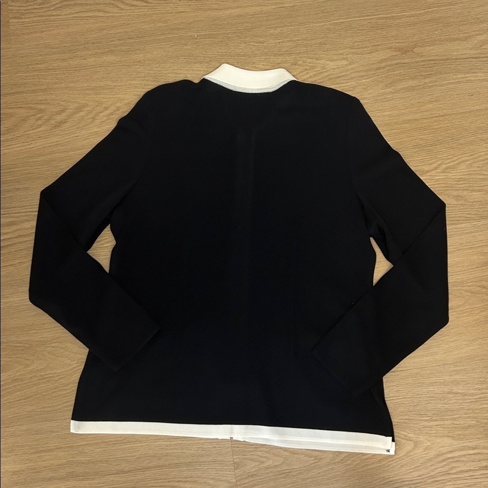Misook Zip Front Jacket Cardigan Sweater S - Picture 8 of 8